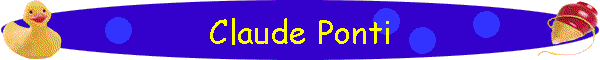 Claude Ponti